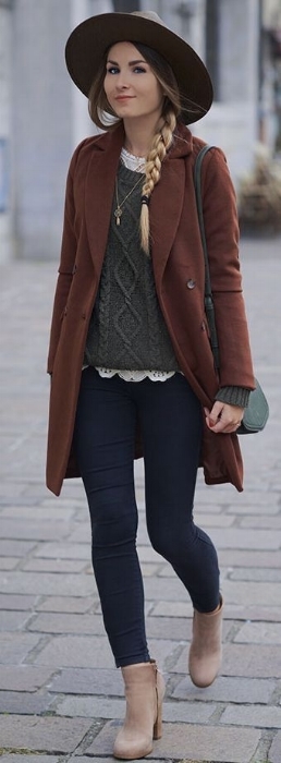 fall cable sweaters outfit inspiration