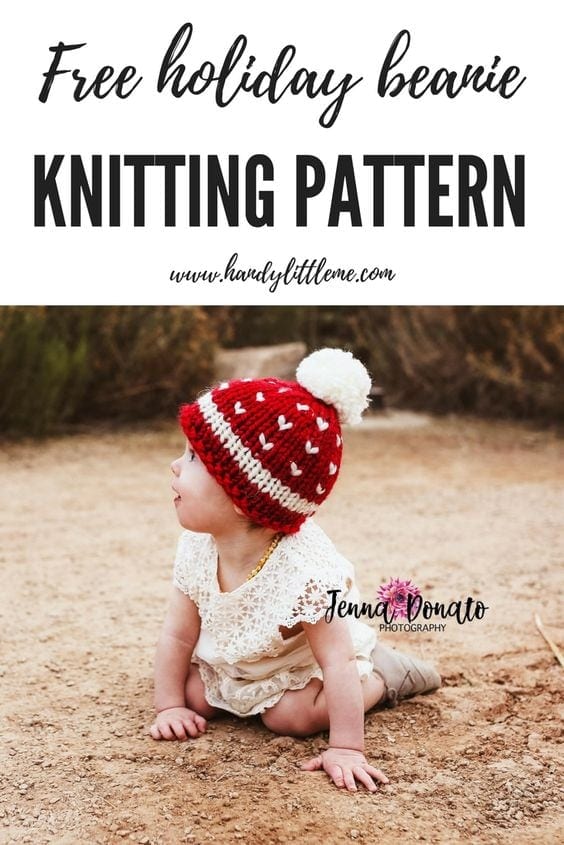 Holiday Hat Knitting Pattern Free Knitting Patterns