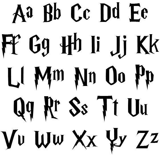 free disney and harry potter fonts in word