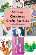 50 Free Christmas Crafts For Kids (Easy And Fun) - Handy Little Me