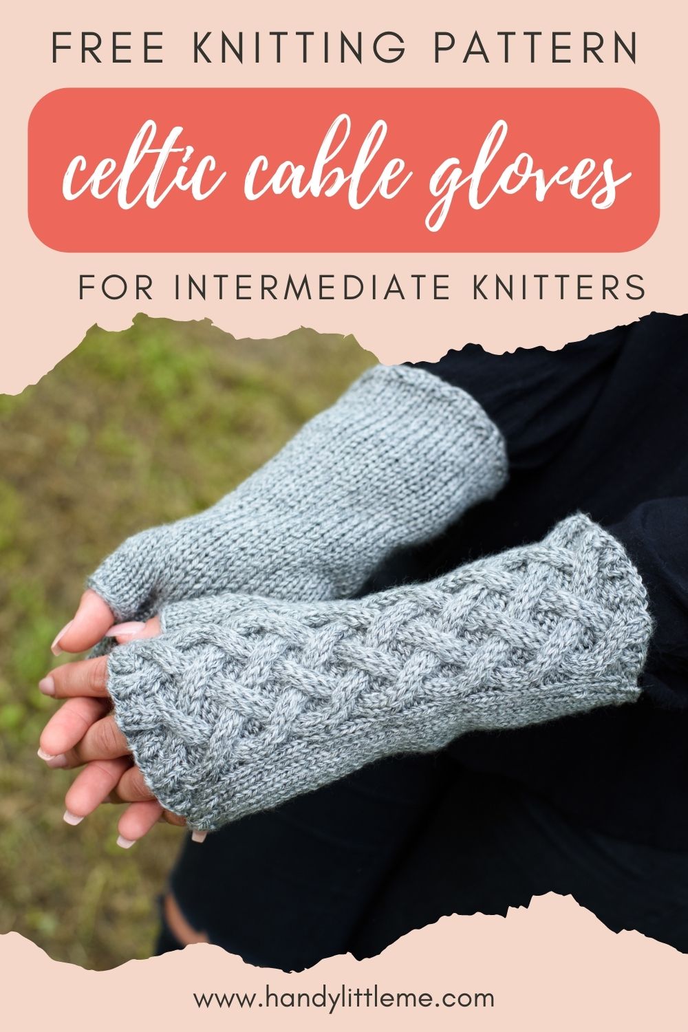 Carolina Crochet Fingerless Gloves Pattern - Handy Little Me