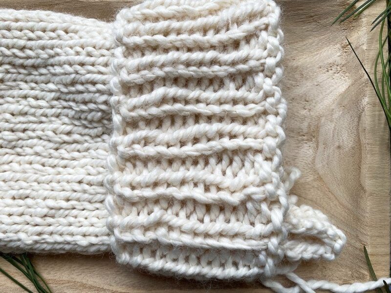 Christmas Stocking Knitting Pattern {Quick Knit} - Handy Little Me
