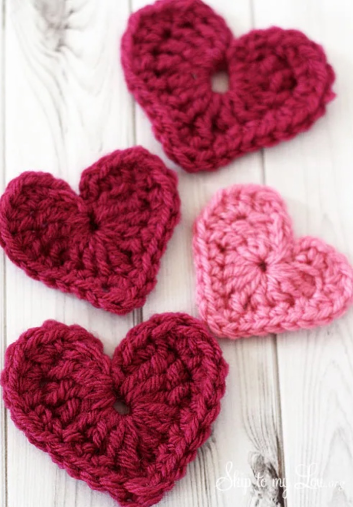 10 Free Crochet Patterns for Love Hearts — Cilla Crochets