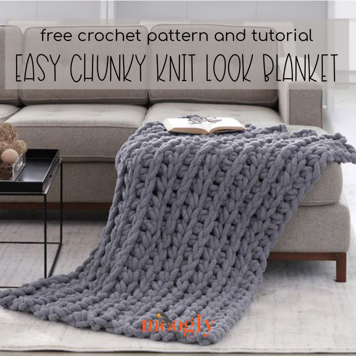 Crochet Bar Stitch Blanket Free Pattern and Tutorial: Moogly