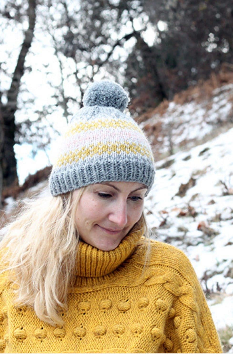 Fair Isle Knit Hat Pattern {With Chart} Handy Little Me