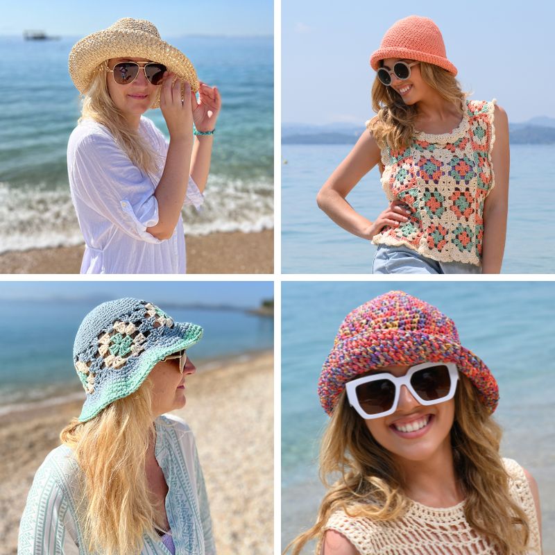 27 Free Crochet Sun Hat Patterns For The Summer
