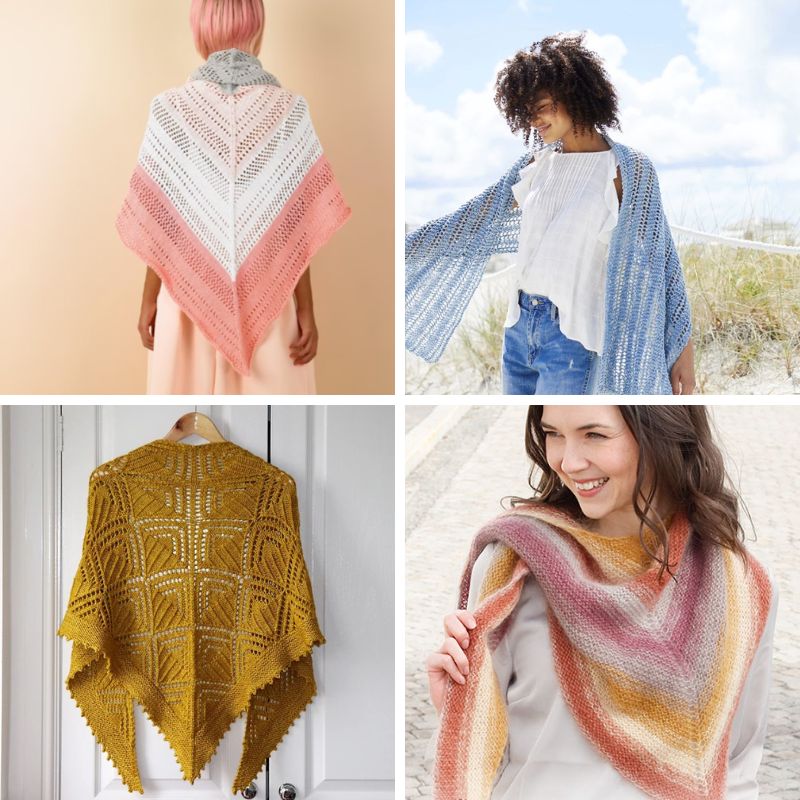 41 Free Shawl Knitting Patterns To Make For Spring - Handy Little Me