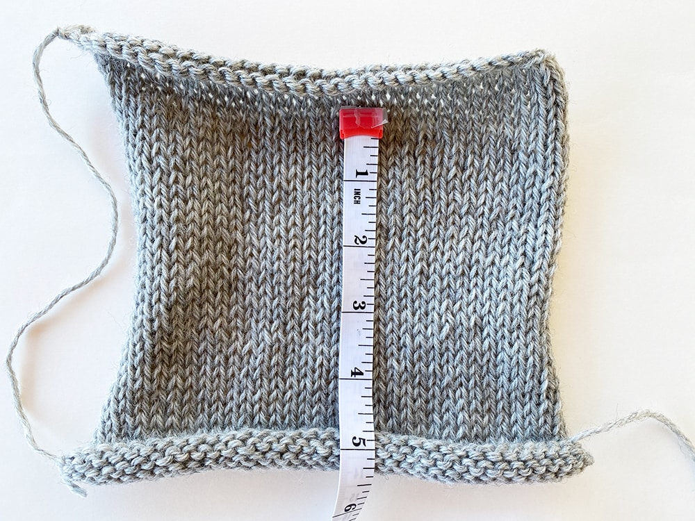 How To Measure Gauge In Knitting Handy Little Me