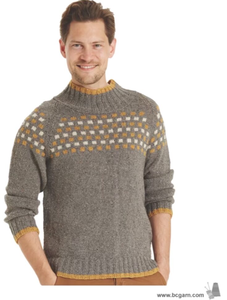 30 Free Men's Sweater Knitting Patterns - Handy Little Me