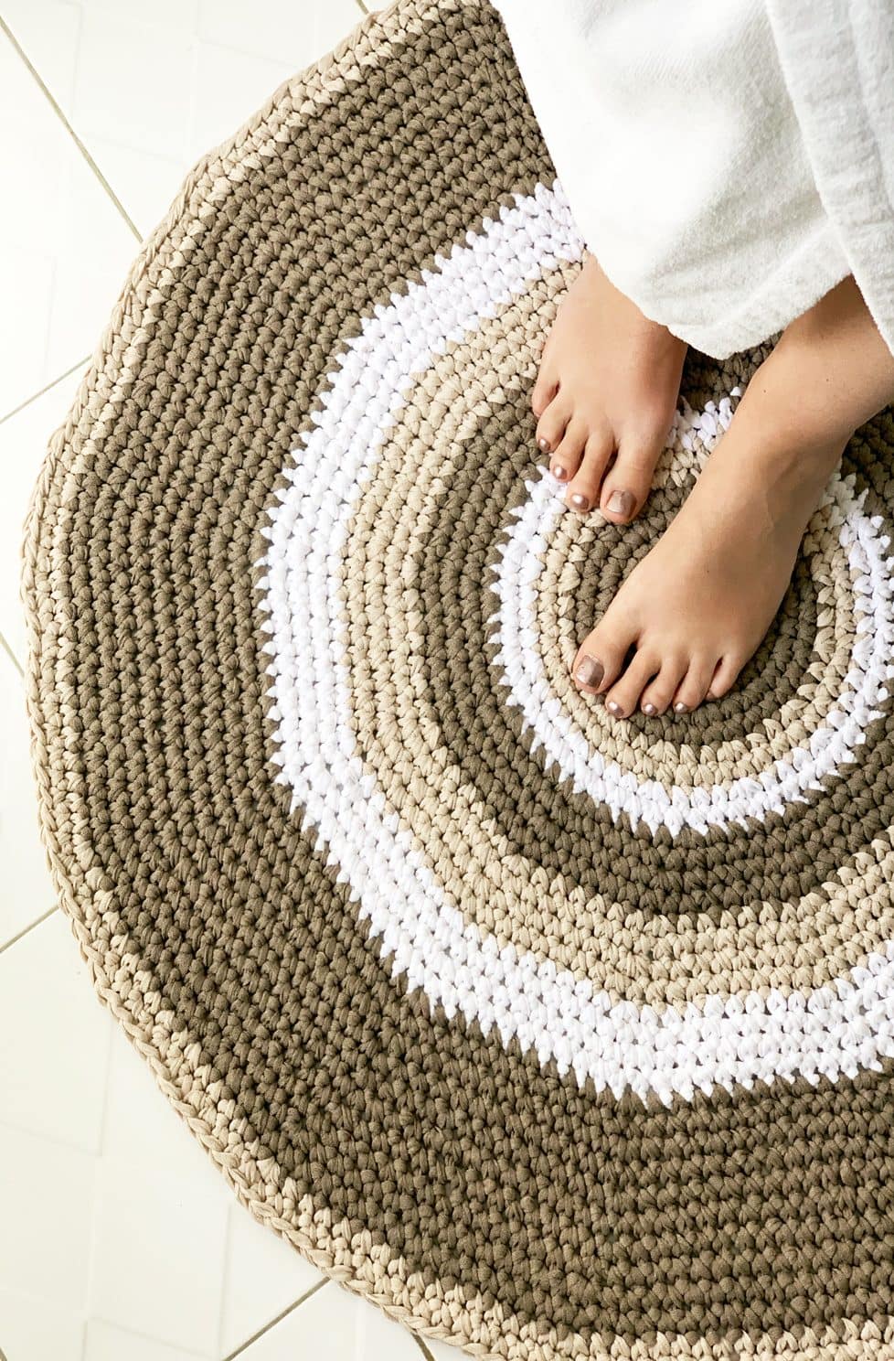 Crochet Round Rug Pattern Handy Little Me