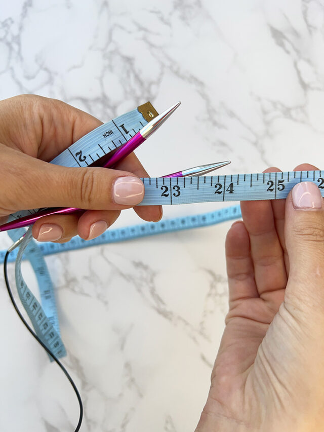 How To Measure Circular Knitting Needles A Guide Handy Little Me