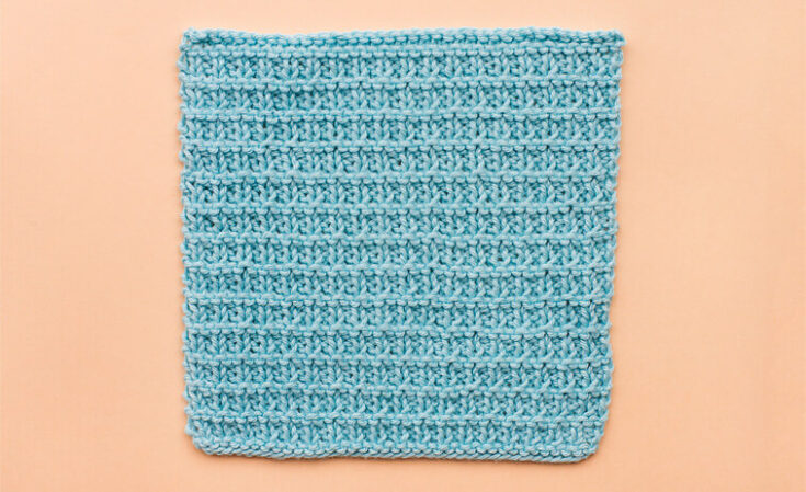 Open Honeycomb Stitch for Beginner Knitters - Sheep and Stitch