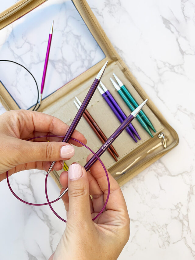 How To Measure Circular Knitting Needles - A Guide - Handy Little Me