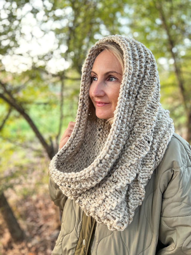 Snood Knitting Pattern (Free + Easy) - Handy Little Me