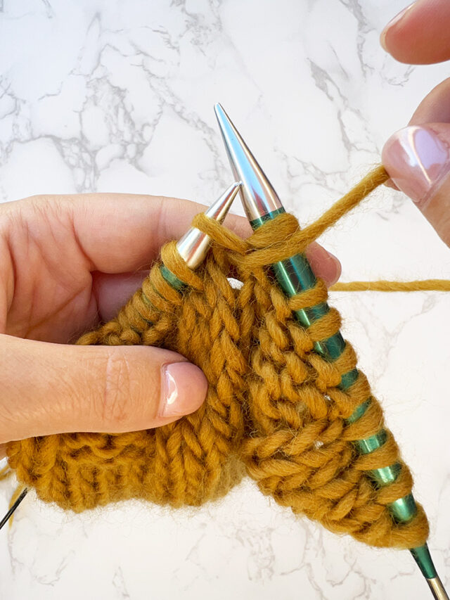 How To Undo A Knit Stitch; Tinking Knitting Stitches Handy Little Me